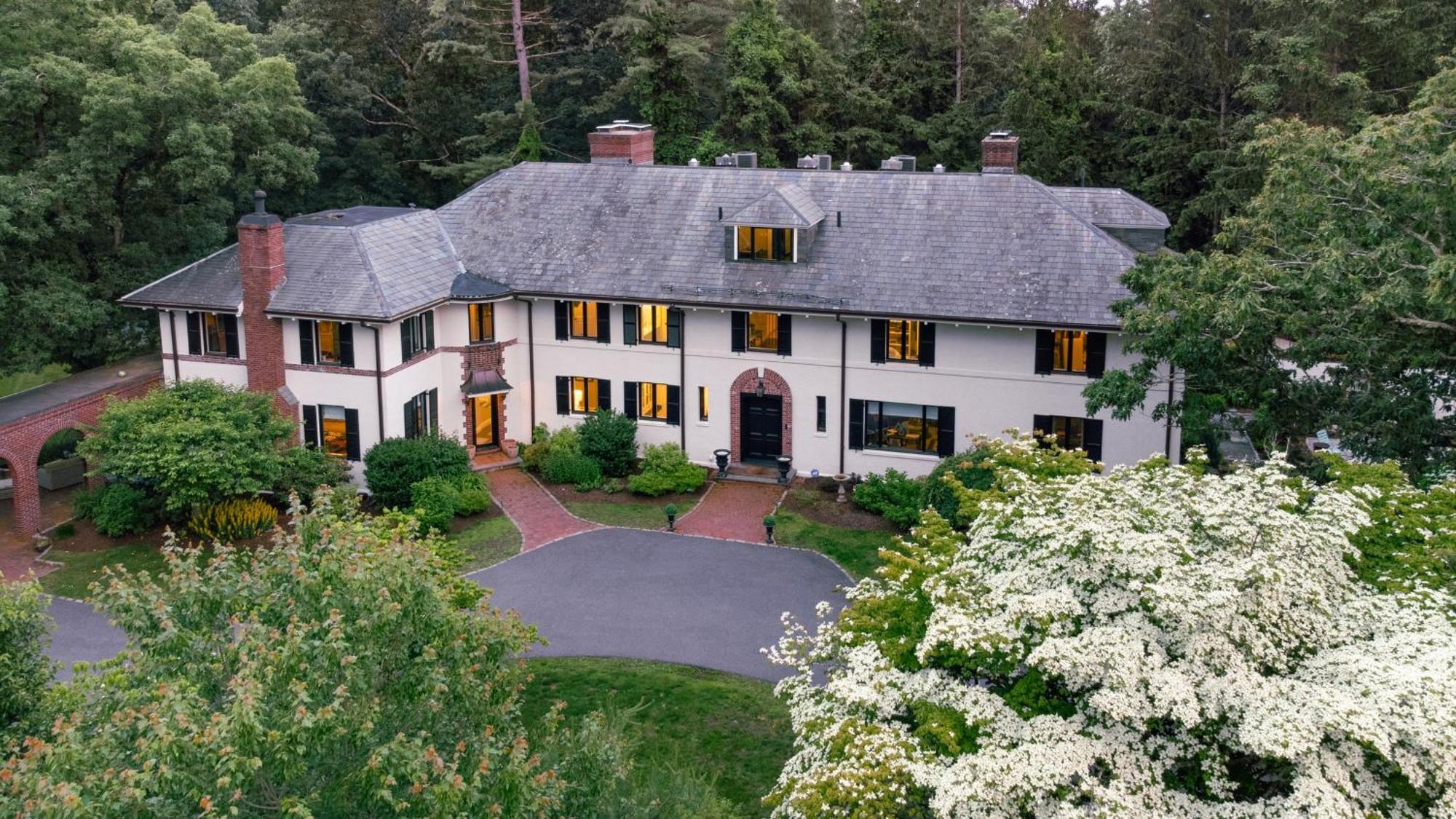 Boston Mansion Heated Pool Fire Pit Tennis Нидем Экстерьер фото